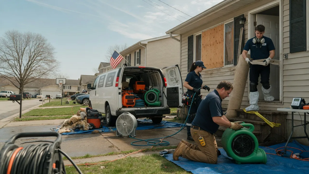 Water Damage Restoration in Pearland, TX near me